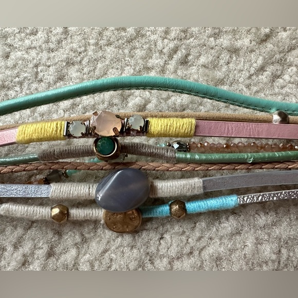 PLUNDER DESIGN Boho Wrapped Cuff Bracelet - Picture 4 of 8